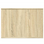 Cat Litter Box Enclosure Sonoma Oak 47x59x42 cm Engineered Wood