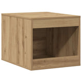 Cat Litter Box Enclosure Artisian Oak 47x59x42 cm Engineered Wood