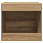 Cat Litter Box Enclosure Artisian Oak 47x59x42 cm