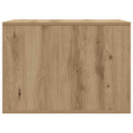 Cat Litter Box Enclosure Artisian Oak 47x59x42 cm