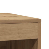 Cat Litter Box Enclosure Artisian Oak 47x59x42 cm Engineered Wood - Close-Up Angle