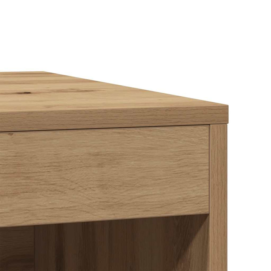 Cat Litter Box Enclosure Artisian Oak 47x59x42 cm