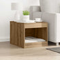 Cat Litter Box Enclosure Artisian Oak 47x59x42 cm