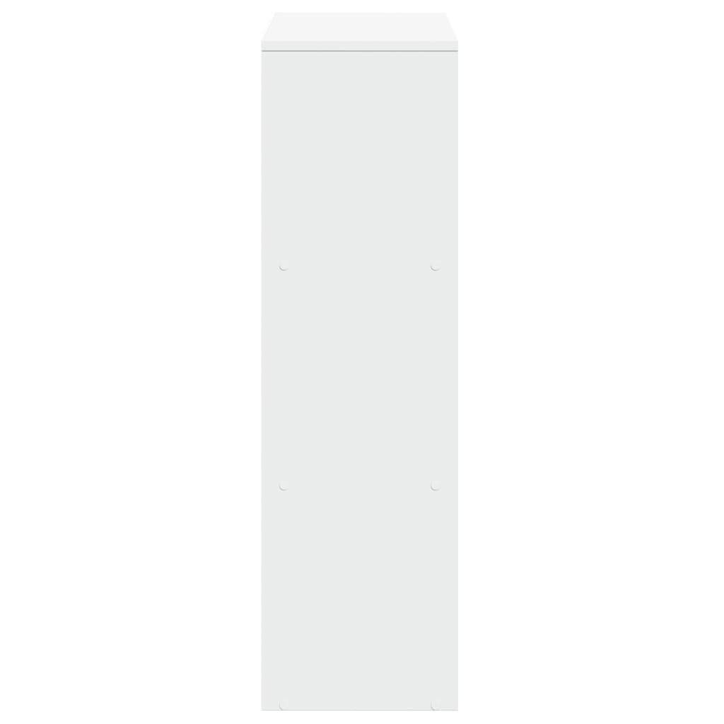 Room Divider Bookcase 3-Tier White 99x29x99 cm Engineered Wood
