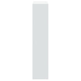 Room Divider Bookcase White 69.5x29x137.5 cm Engineered Wood