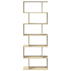 Room Divider Bookcase 6-Tier Sonoma Oak 70x24x193 cm