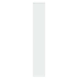 Bookcase White 60x20x120.5 cm Engineered Wood
