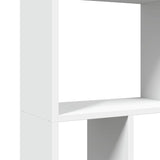 Bookcase White 60x20x120 cm Engineered Wood - Extra Image