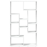 Bookcase White 72x20x120.5 cm Engineered Wood
