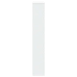 Bookcase White 72x20x120.5 cm Engineered Wood