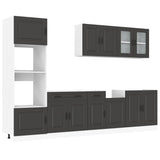 7 Piece Kitchen Cabinet Set 