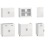 7 Piece Kitchen Cabinet Set 