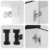 4 Piece Kitchen Cabinet Set 