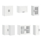 11 Piece Kitchen Cabinet Set Kalmar White Engineered Wood