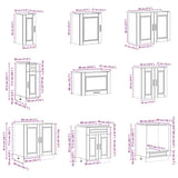 14 Piece Kitchen Cabinet Set 