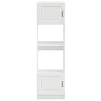 Oven Cabinets 2 pcs Kalmar White Engineered Wood