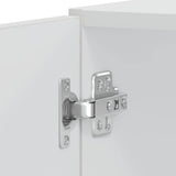 Oven Cabinets 2 pcs Kalmar White Engineered Wood - Extra Image