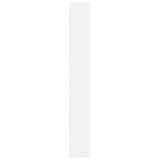 Bookcase White 40x24x176 cm Engineered Wood