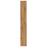 Bookcase Artisian Oak 40x24x176 cm Engineered Wood - 45-Degree Angle
