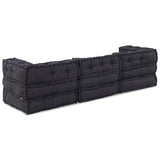 Modular Sofa Unit 3 pcs Anthracite Fabric