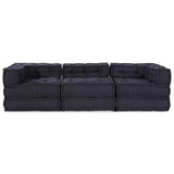 Modular Sofa 3 pcs Anthracite Fabric - Extra Image