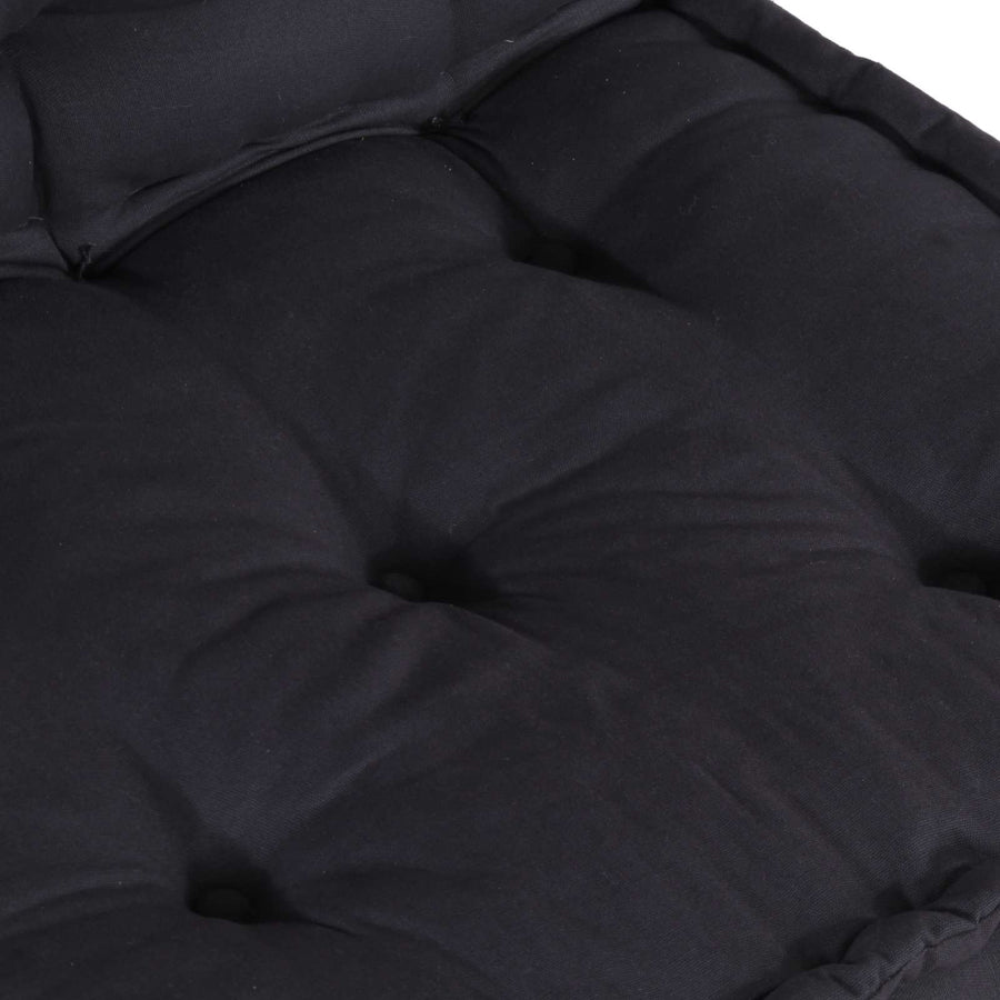 Modular Sofa Unit Fabric Anthracite 210 x 140 x 56 cm