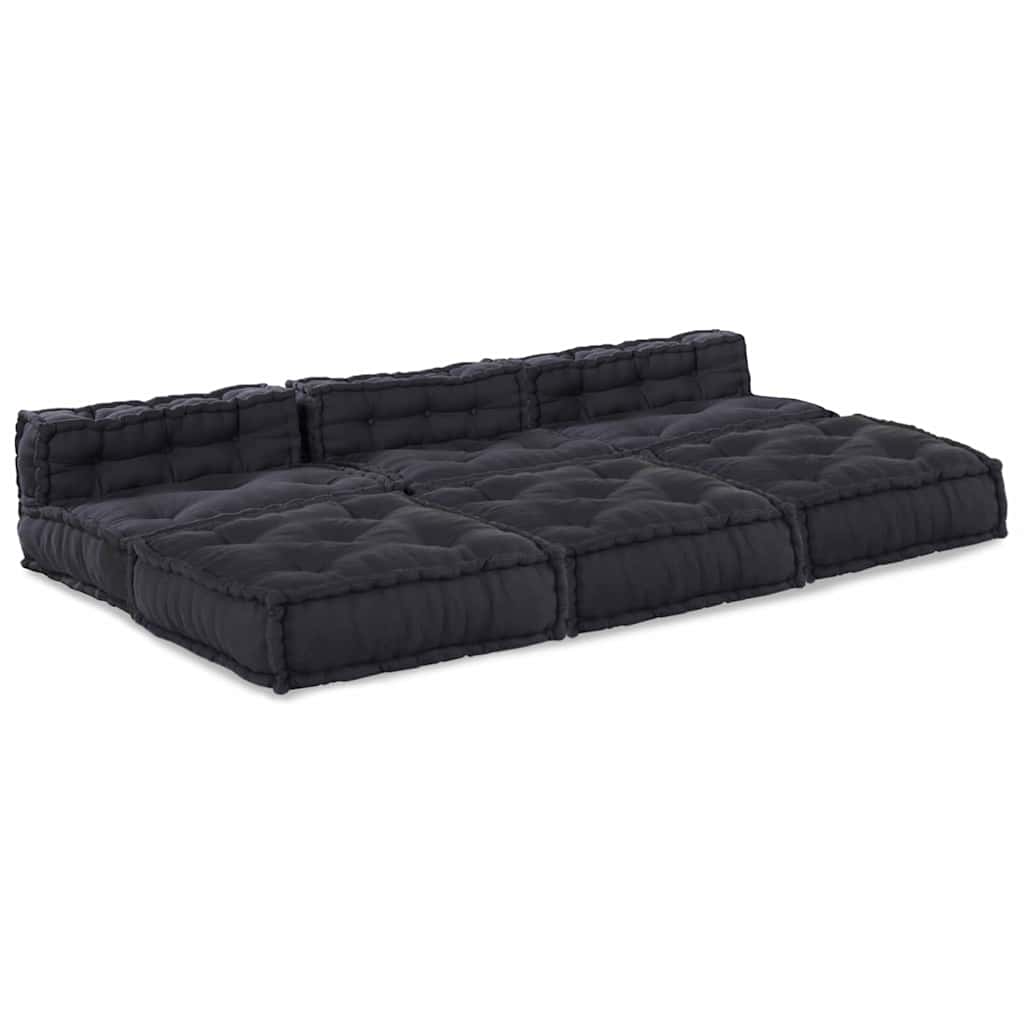 Modular Sofa 4 pcs Anthracite Fabric