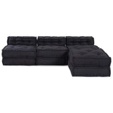 Modular Sofa Unit 4 pcs Anthracite Fabric