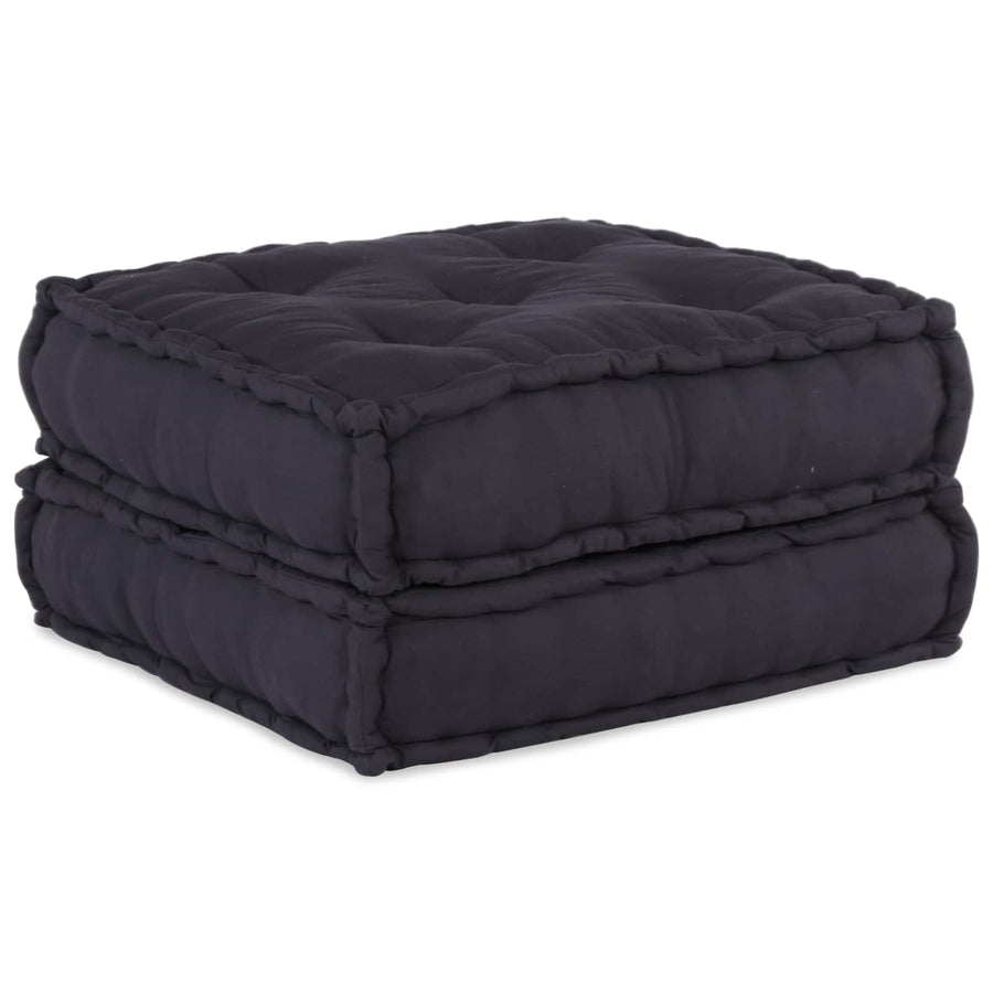 Modular Sofa Unit 2 pcs Fabric Anthracite 140 x 70 x 36 cm