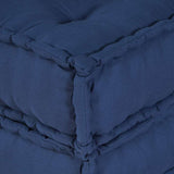 Modular Sofa Unit 2 pcs Indigo 140 x 70 x 56 cm Fabric