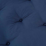 Modular Sofa Unit 2 pcs Fabric Indigo 140 x 70 x 36 cm