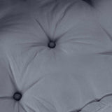 Modular Sofa 2 pcs Grey 70 x 70 x 36 cm Fabric - Close-Up Angle