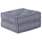 Modular Sofa Unit 2 pcs Fabric Grey 140 x 70 x 36 cm