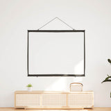 Projection Screen Wall-Hanging 50 Inch 4:3 - Side View