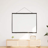 Projection Screen Wall-Hanging 60 Inch 4:3 - Side View