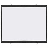 Projection Screen Wall-Hanging 60 Inch 4:3 - Top-Down View