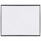 Projection Screen Wall-Hanging 90 Inch 4:3 - Top-Down View