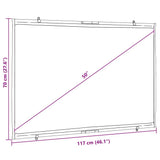 Projection Screen Wall-Hanging 50 Inch 16:9