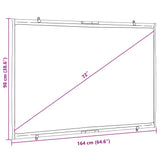 Projection Screen Wall-Hanging 72 Inch 16:9