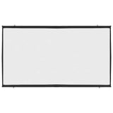 Projection Screen Wall-Hanging 100 Inch 16:9 - Top-Down View