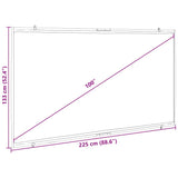 Projection Screen Wall-Hanging 100 Inch 16:9