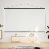 Projection Screen Wall-Hanging 120 Inch 16:9 - Side View