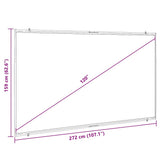Projection Screen Wall-Hanging 120 Inch 16:9