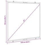 Projection Screen Wall-Hanging 67 Inch 1:1