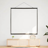 Projection Screen Wall-Hanging 72 Inch 1:1 - Side View