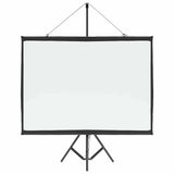 Projection Screen with Tripod 50 Inch 4:3 - Top-Down View
