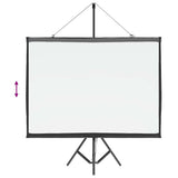 Projection Screen with Tripod 50 Inch 4:3 - Close-Up Angle