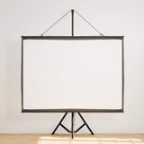 Projection Screen with Tripod 60 Inch 4:3 - Side View