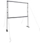 Projection Screen with Stands 90 Inch 4:3