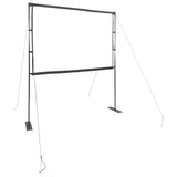 Projection Screen with Stands 100 Inch 4:3
